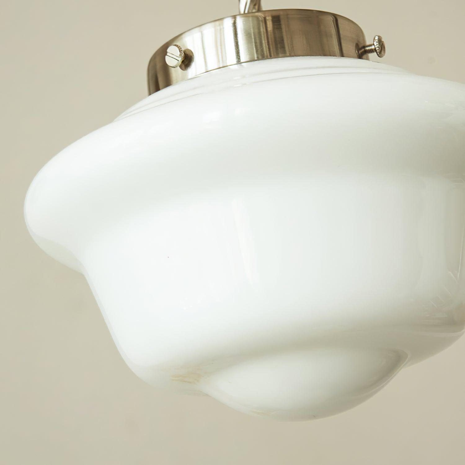 Curinel Chandelier Verre Chrome Vintage - Neutralighting