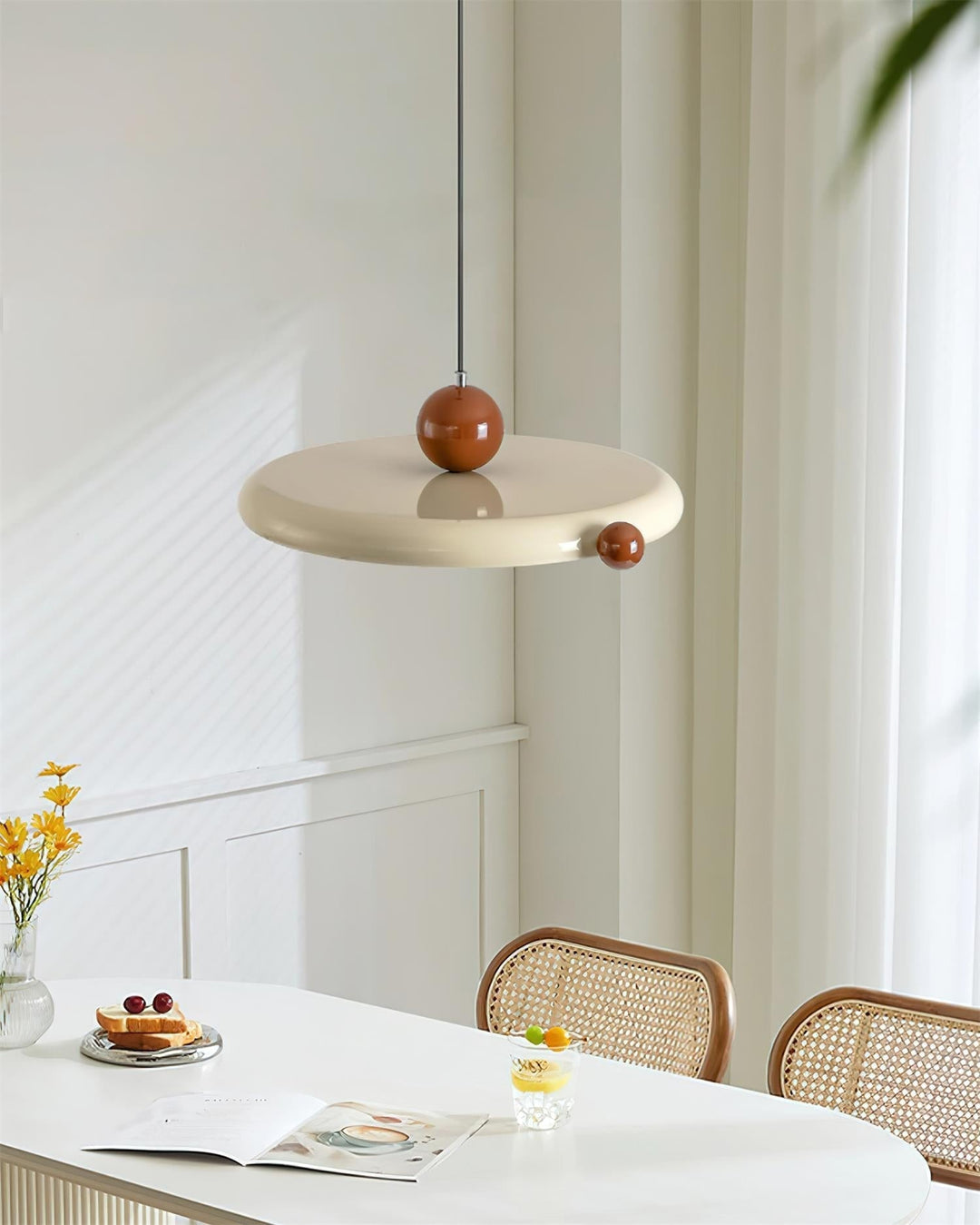 Minka Suspension Disque Sphère Minimaliste - Neutralighting
