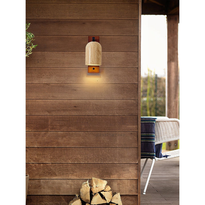 Cevenia Applique Murale Art Classique Naturel Travertin - Neutralighting
