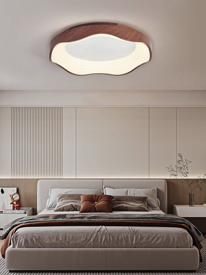 Esolarae Plafonnier en Plastique Art Nordique Vague - Neutralighting