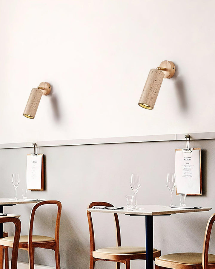 Travion Applique Murale Travertin Réglable - Neutralighting