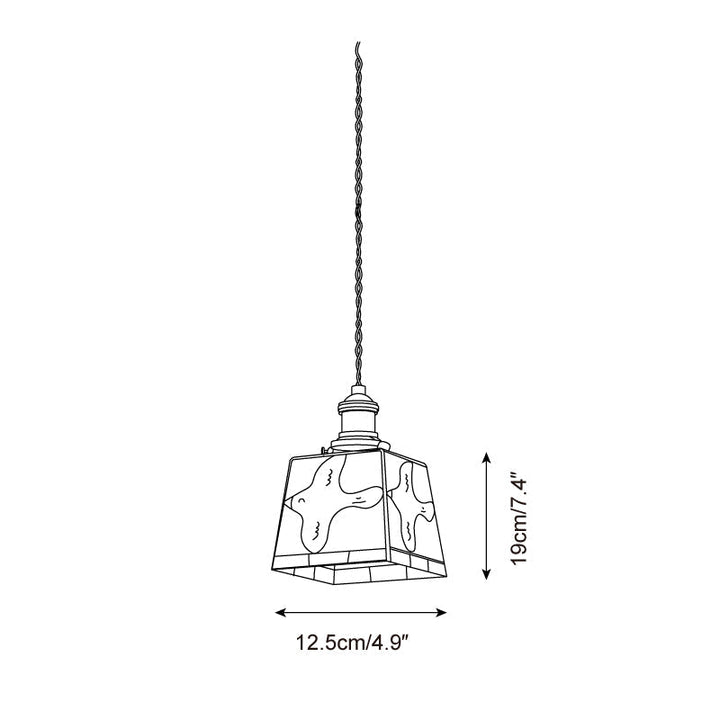 Miroa Suspension Colombe en Verre Ploqué - Neutralighting