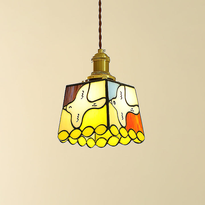 Miroa Suspension Colombe en Verre Ploqué - Neutralighting