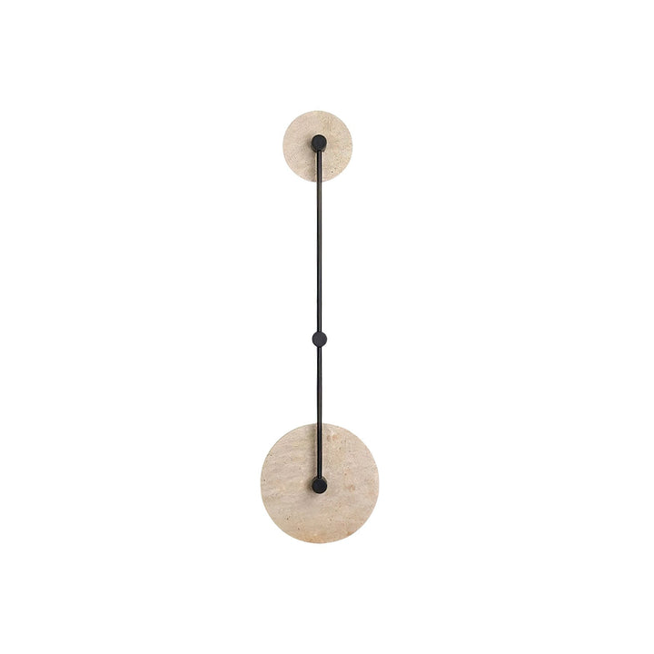 Ilvara Applique Murale Minimaliste Moderne Beige Travertin - Neutralighting