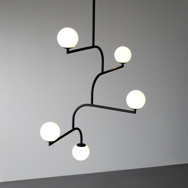 Zelireth Lustre Laiton Verre Minimaliste Moderne - Neutralighting
