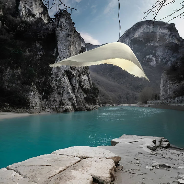 Lustra Suspension en Travertin Pierre Naturelle - Neutralighting