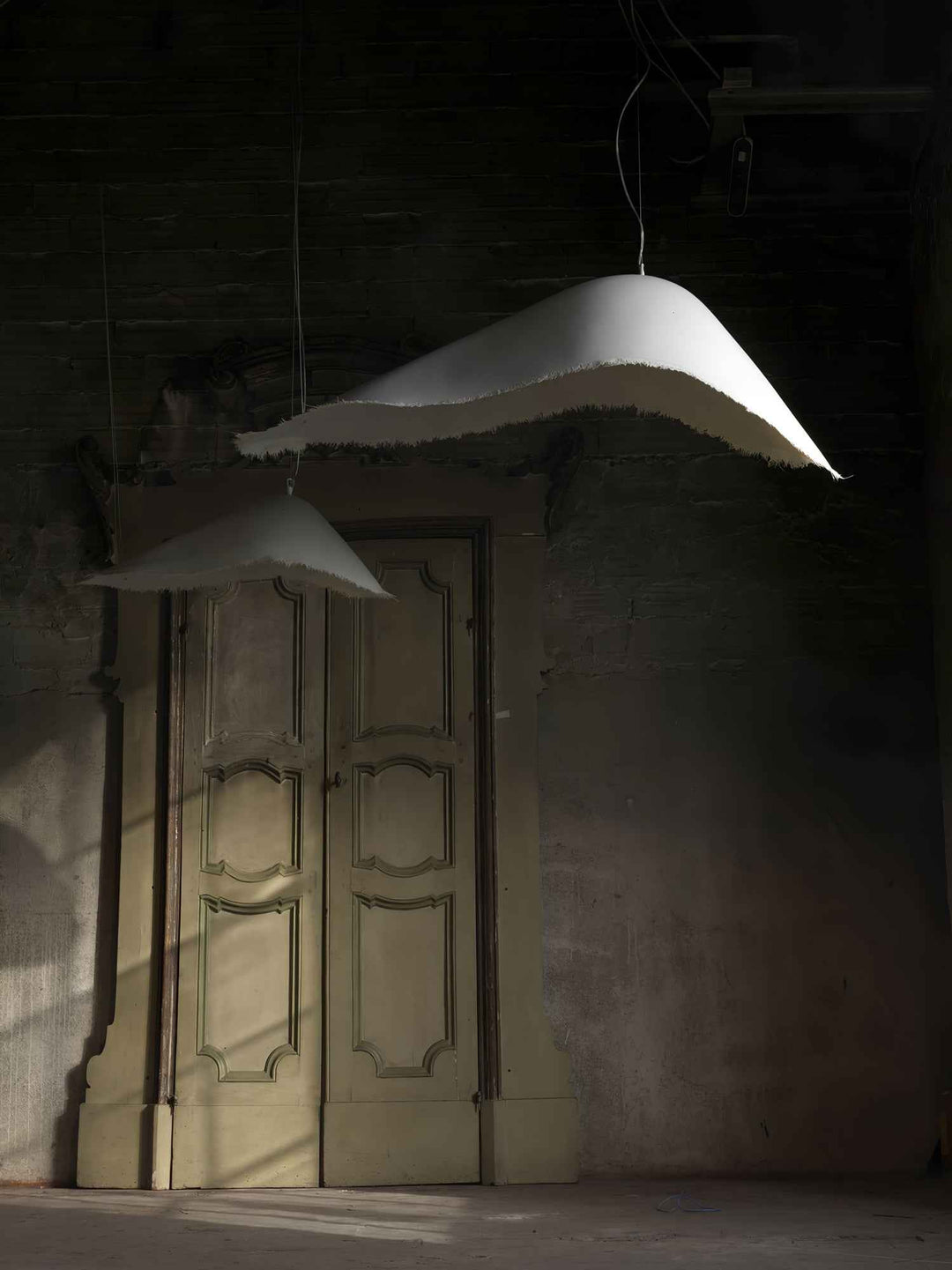 Lustra Suspension en Travertin Pierre Naturelle - Neutralighting