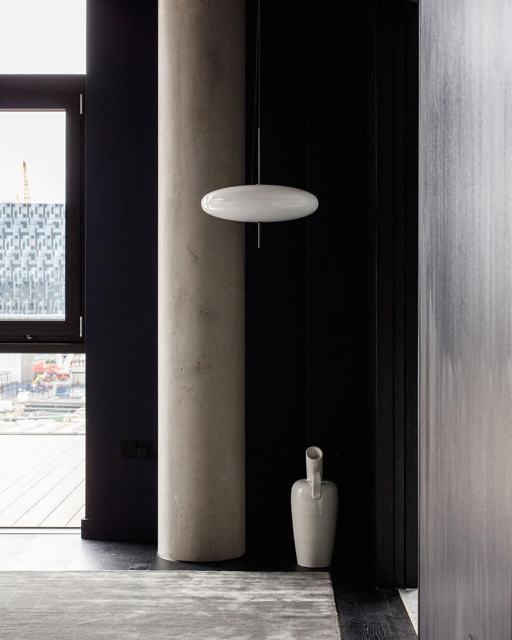 Lustra Suspension Noir Peint Réuni pour Salon - Neutralighting