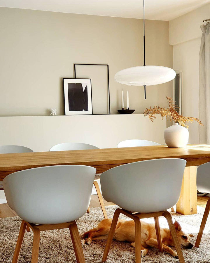 Lustra Suspension Noir Peint Réuni pour Salon - Neutralighting