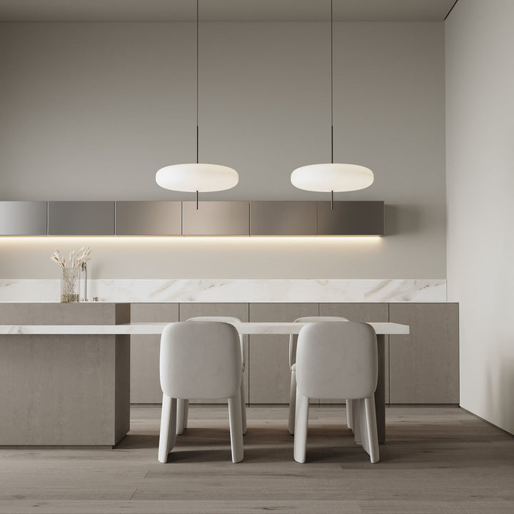 Lustra Suspension Noir Peint Réuni pour Salon - Neutralighting