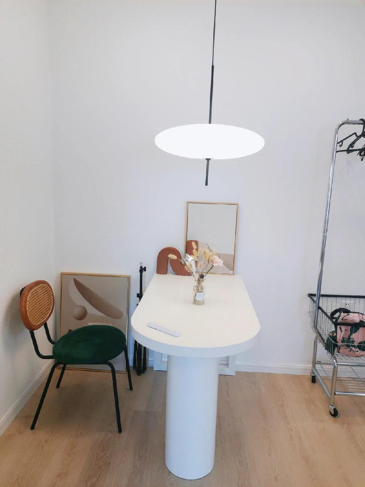 Lustra Suspension Noir Peint Réuni pour Salon - Neutralighting