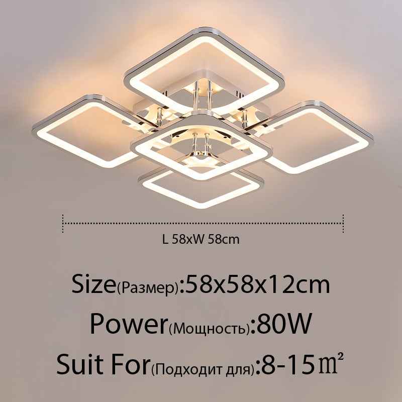 Plafonnier Arisha Acrylique LED V9