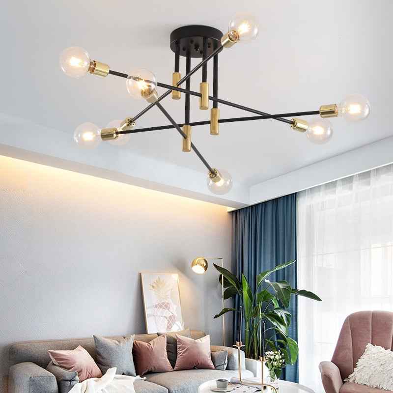 Lustre Lindsy Métal LED 48W