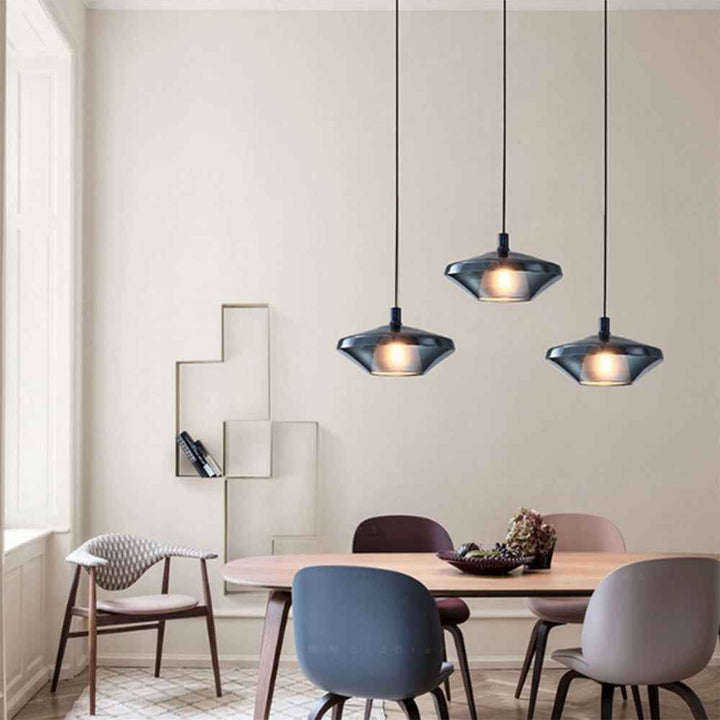 Valentina Moderne Verre Suspension Salon - Neutralighting