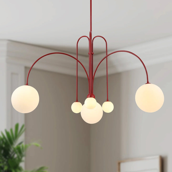 Valentina Moderne Lustre Métal Verre Salon Salle à Manger - Neutralighting