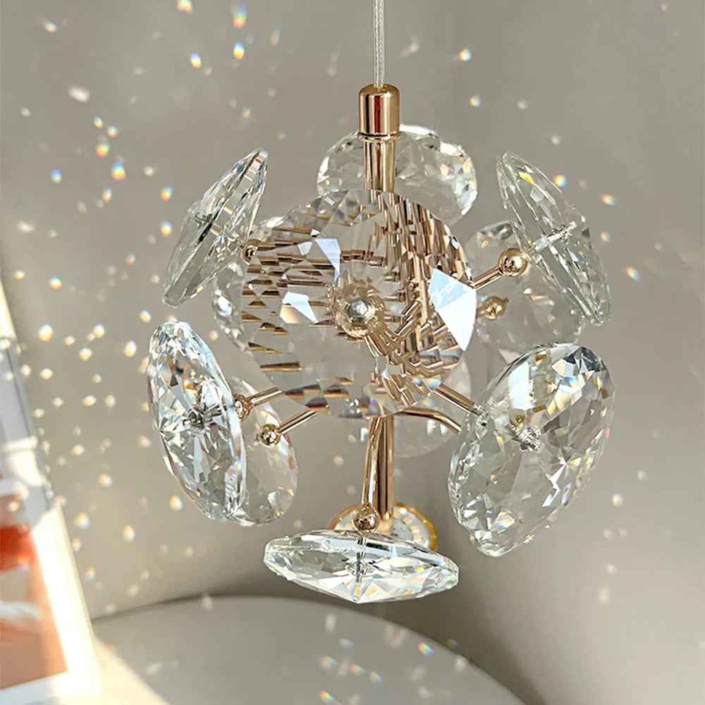 Kristy Luxe LED Suspension Cristal Salon - Neutralighting
