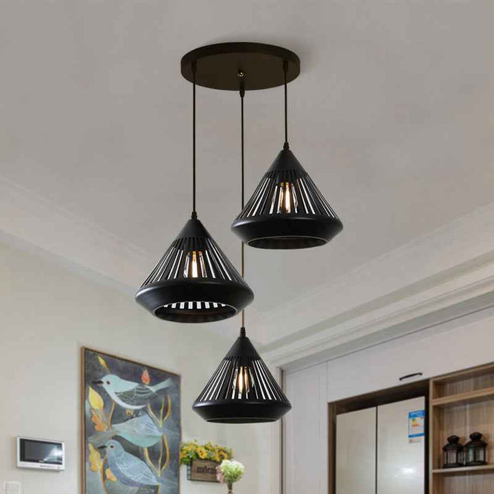 Lustre Arisha en Verre – Lustre Élégant
