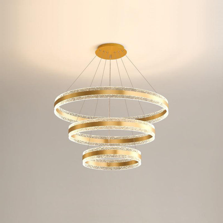 Lustra Suspension Lampe Cercles LED Modernes - Neutralighting