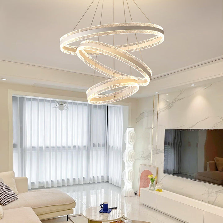 Lustra Suspension Lampe Cercles LED Modernes - Neutralighting