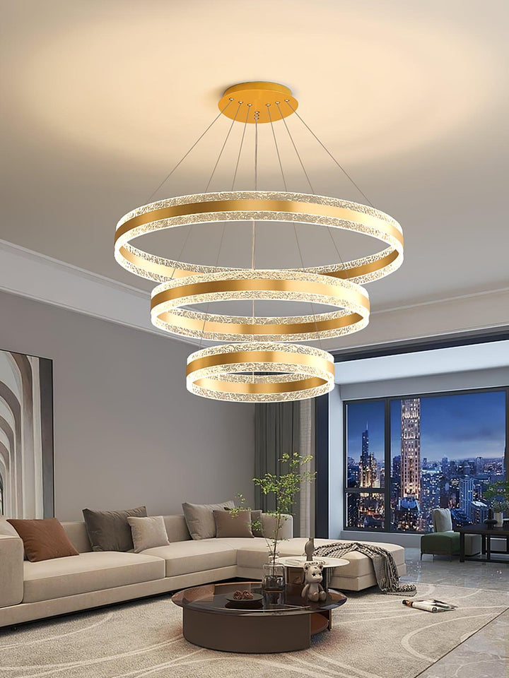 Lustra Suspension Lampe Cercles LED Modernes - Neutralighting