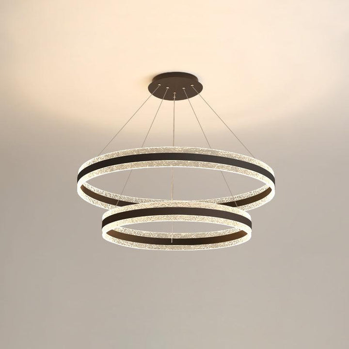 Lustra Suspension Lampe Cercles LED Modernes - Neutralighting
