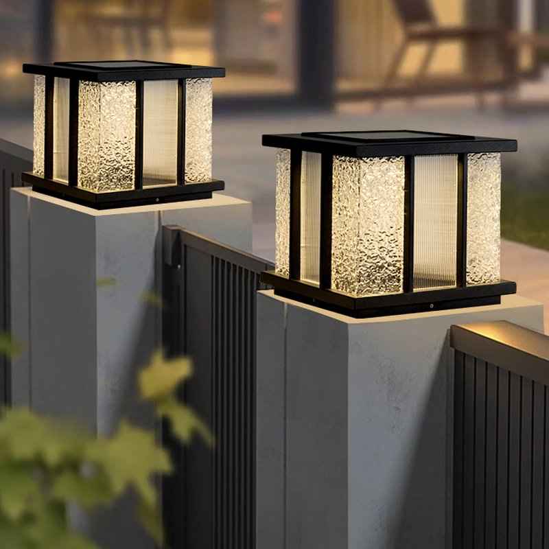 Alraeir Verre 25cm Noir LED