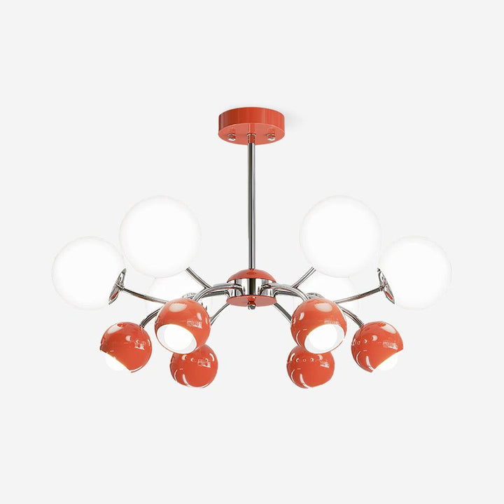 Lumi Chandelier Minimaliste en Verre - Neutralighting