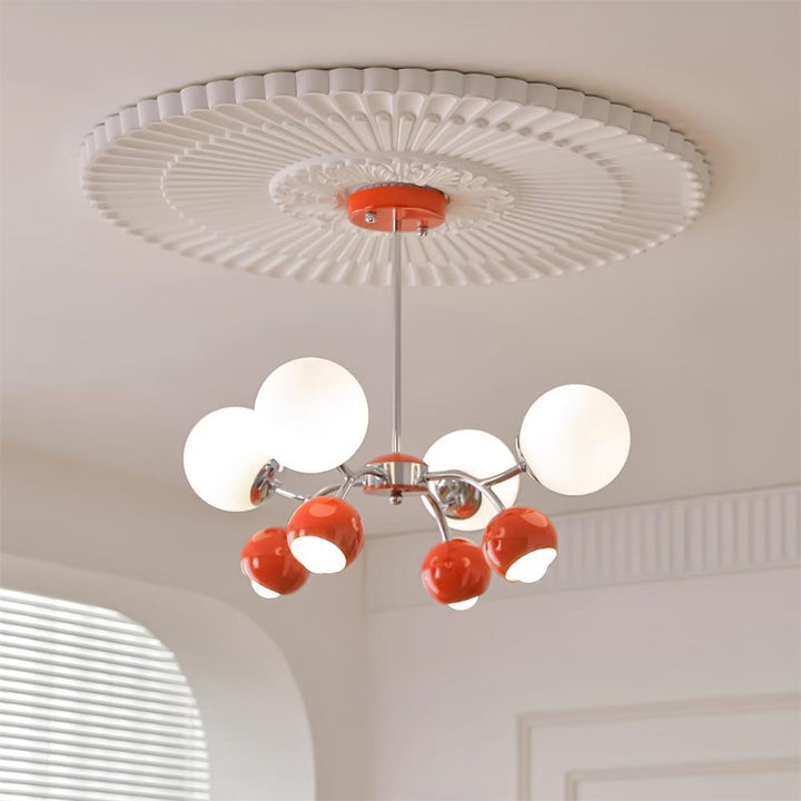 Lumi Chandelier Minimaliste en Verre - Neutralighting