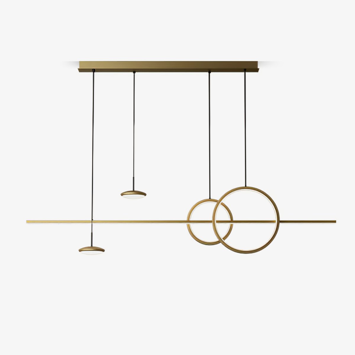 Aurora Suspension Géométrique Anneau Minimaliste - Neutralighting