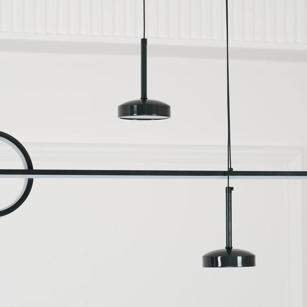 Aurora Suspension Géométrique Anneau Minimaliste - Neutralighting