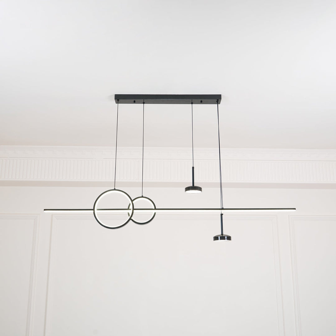 Aurora Suspension Géométrique Anneau Minimaliste - Neutralighting