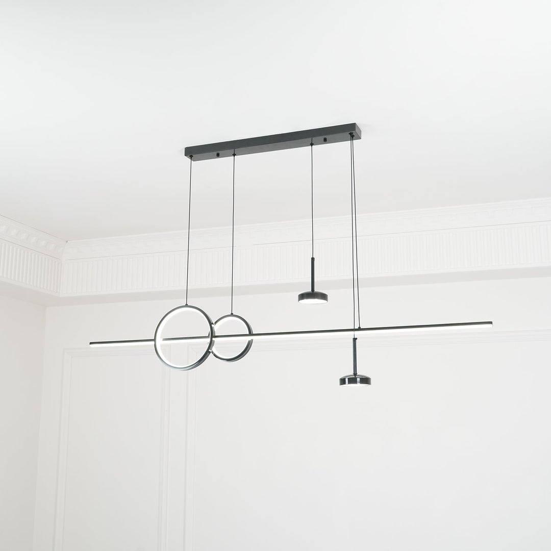 Aurora Suspension Géométrique Anneau Minimaliste - Neutralighting
