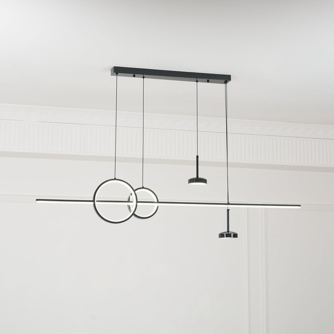 Aurora Suspension Géométrique Anneau Minimaliste - Neutralighting