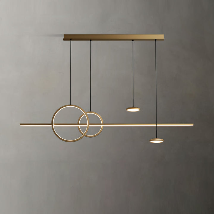 Aurora Suspension Géométrique Anneau Minimaliste - Neutralighting