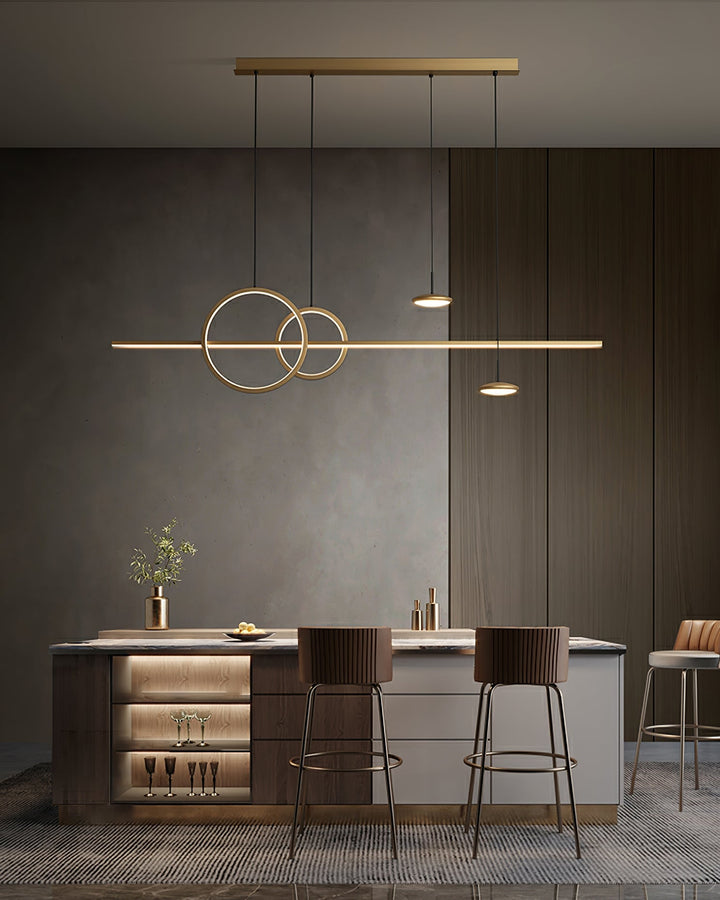 Aurora Suspension Géométrique Anneau Minimaliste - Neutralighting
