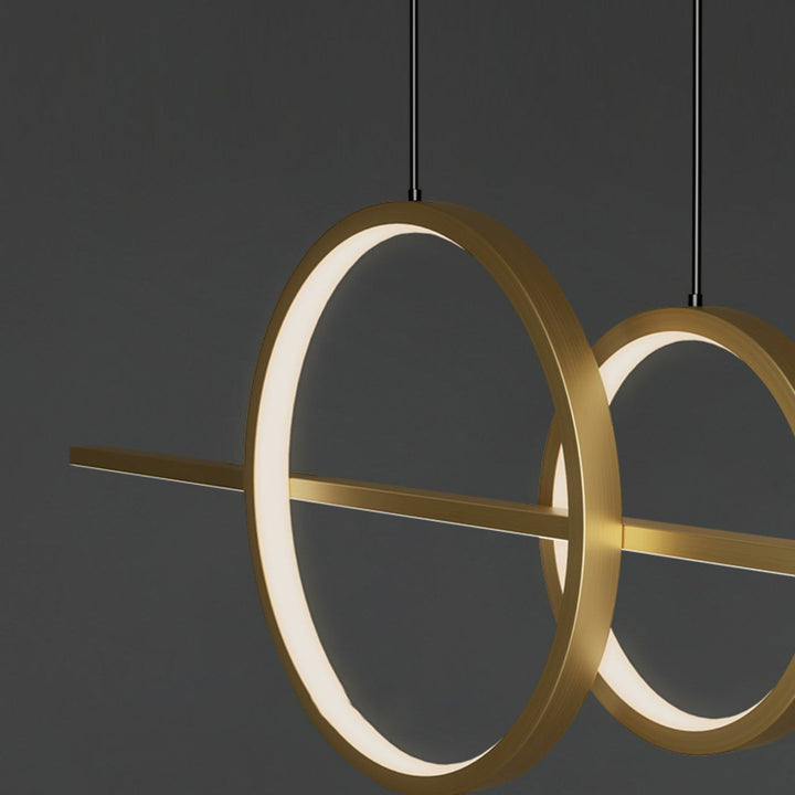 Aurora Suspension Géométrique Anneau Minimaliste - Neutralighting