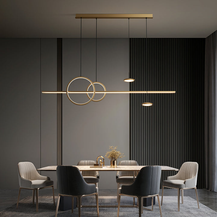 Aurora Suspension Géométrique Anneau Minimaliste - Neutralighting