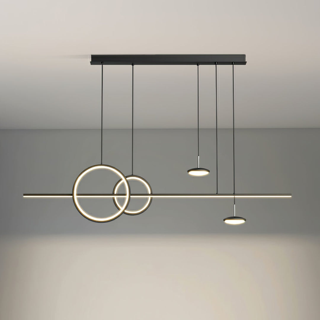 Aurora Suspension Géométrique Anneau Minimaliste - Neutralighting
