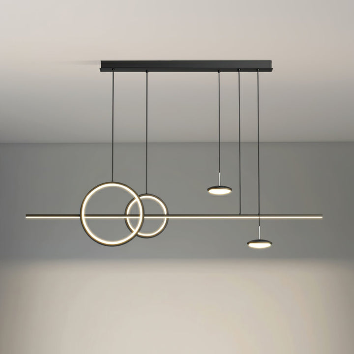 Aurora Suspension Géométrique Anneau Minimaliste - Neutralighting