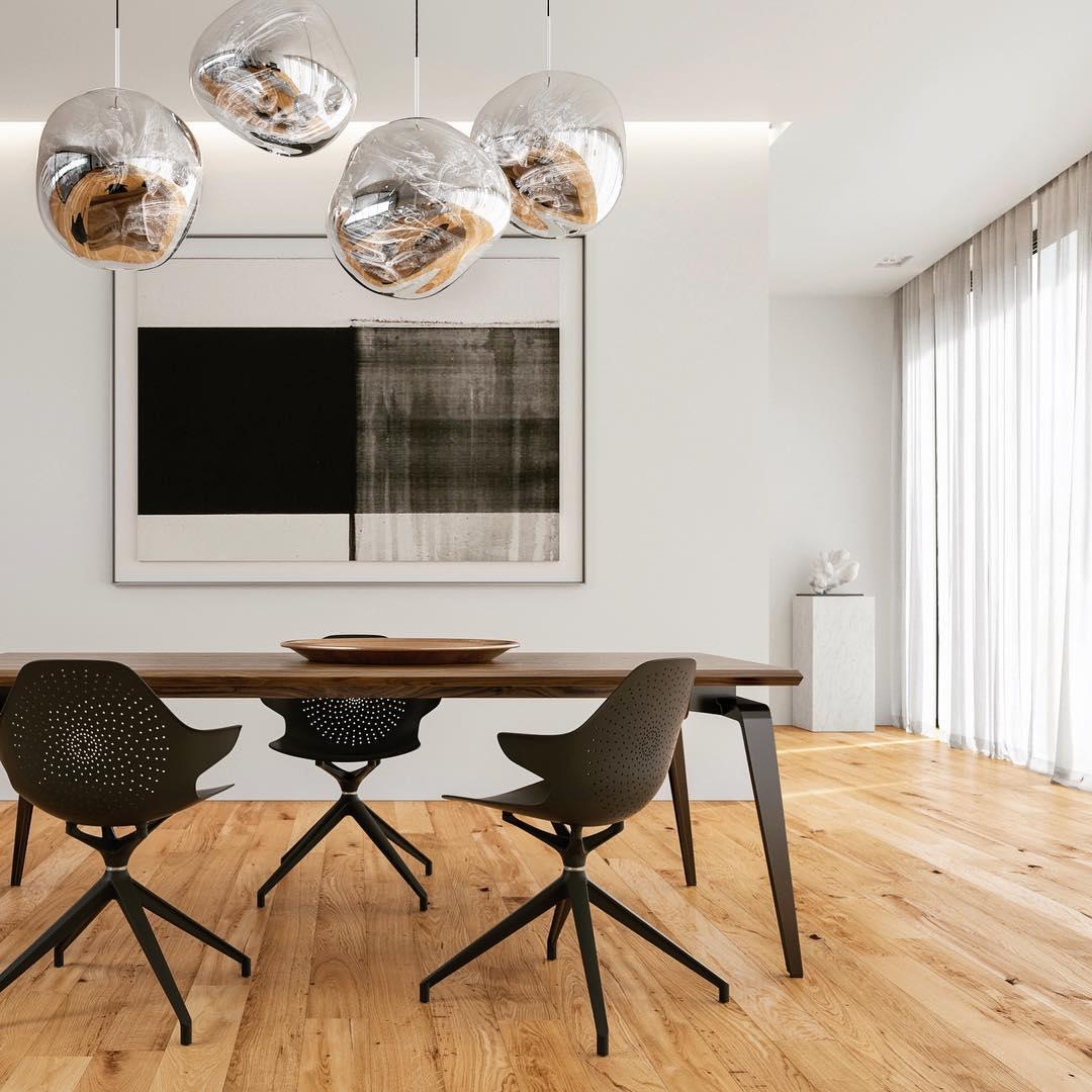 Lustra Suspension Luminaire Moderne Verre Lava - Neutralighting