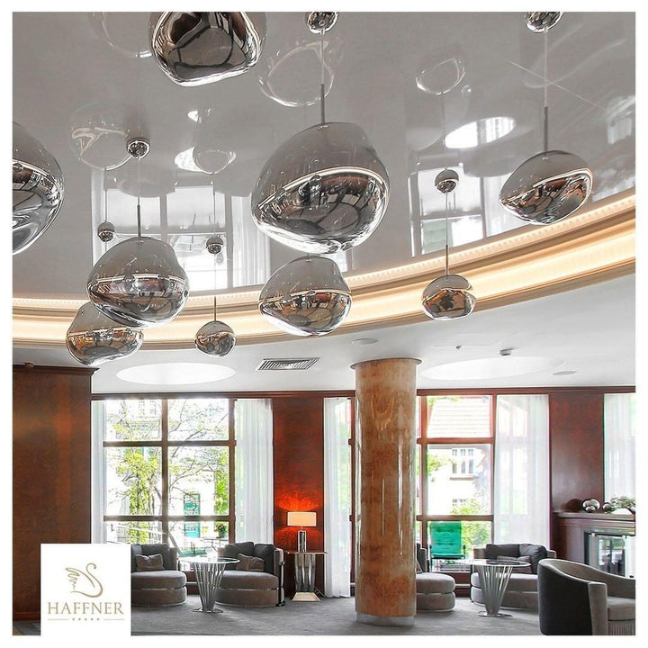 Lustra Suspension Luminaire Moderne Verre Lava - Neutralighting