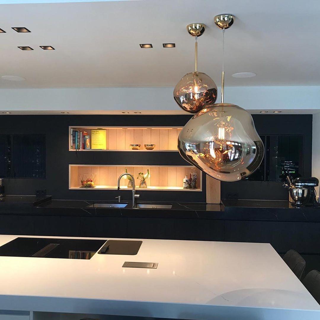 Lustra Suspension Luminaire Moderne Verre Lava - Neutralighting