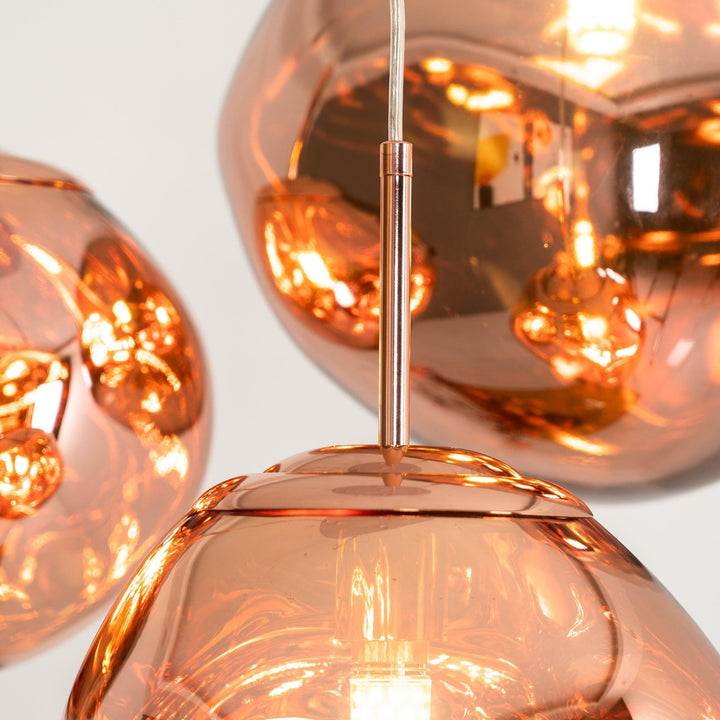 Lustra Suspension Luminaire Moderne Verre Lava - Neutralighting