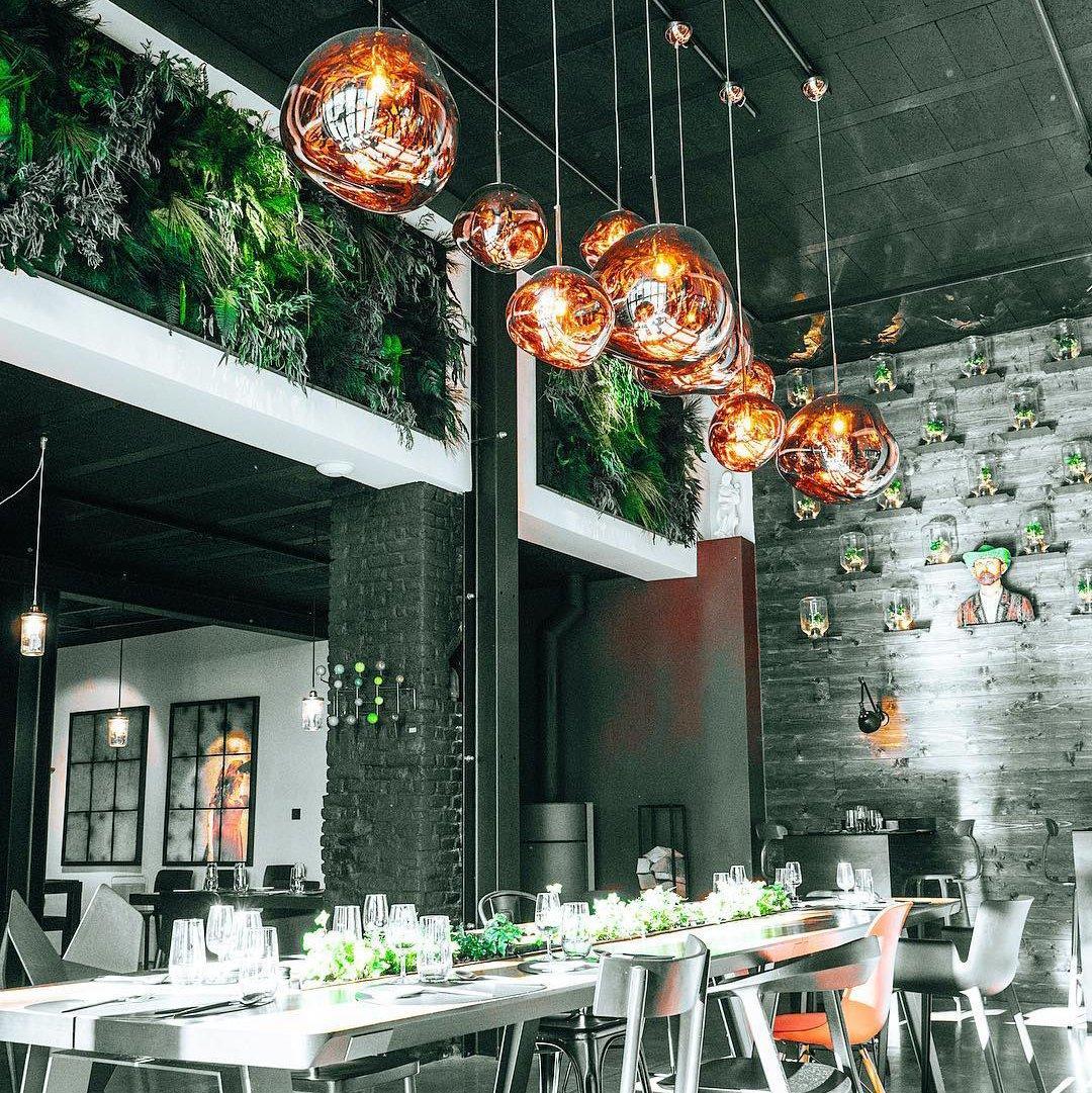 Lustra Suspension Luminaire Moderne Verre Lava - Neutralighting
