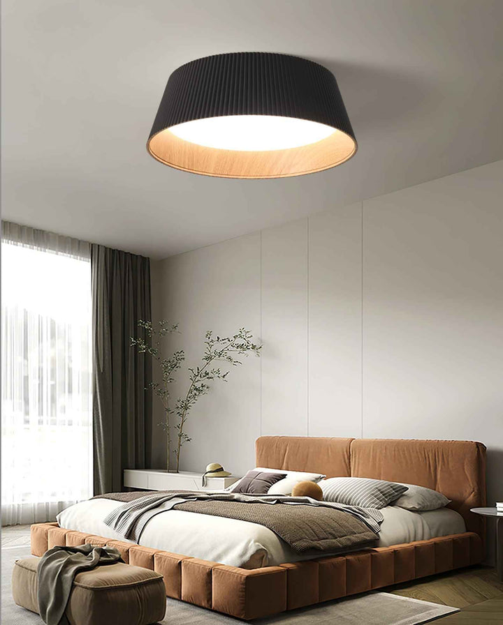 Solara Acrylique 46cm Noir LED 24W