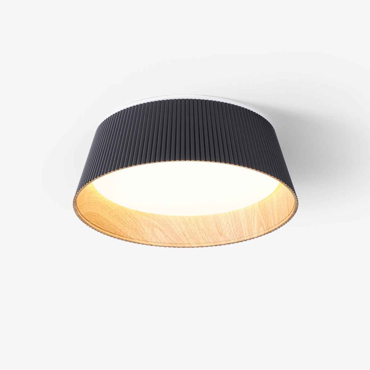 Solara Acrylique 46cm Noir LED 24W