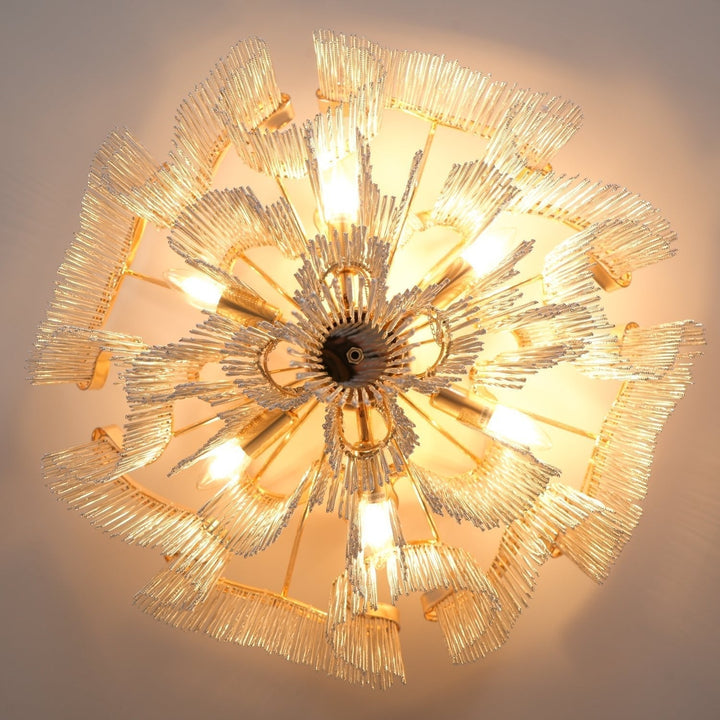 Lustra Plafonnier Moderne Art Frange - Neutralighting