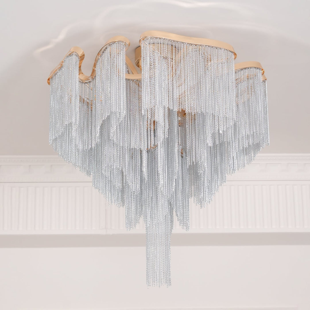 Lustra Plafonnier Moderne Art Frange - Neutralighting