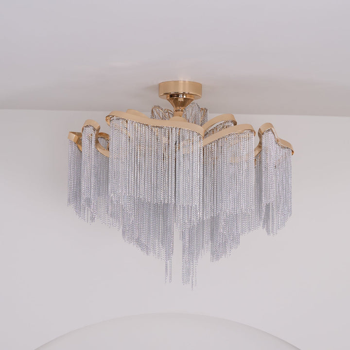Lustra Plafonnier Moderne Art Frange - Neutralighting