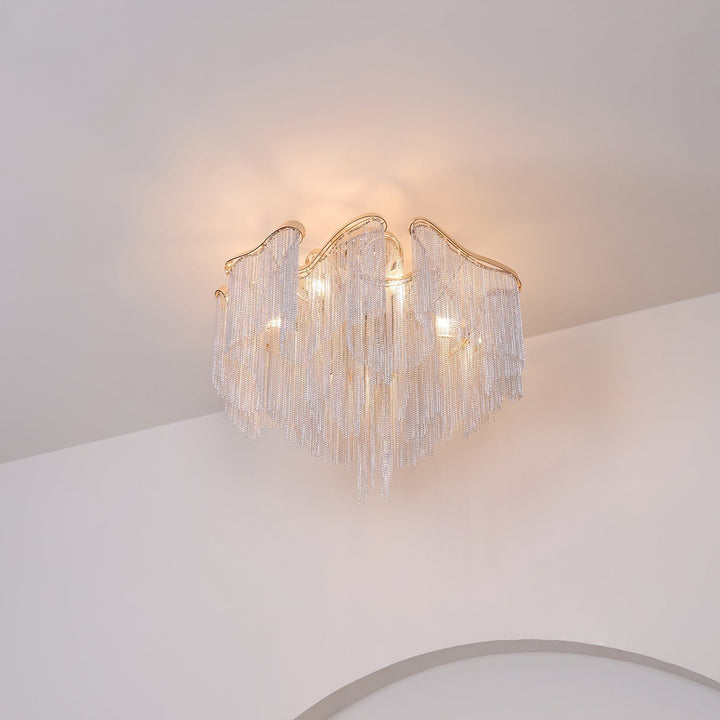 Lustra Plafonnier Moderne Art Frange - Neutralighting